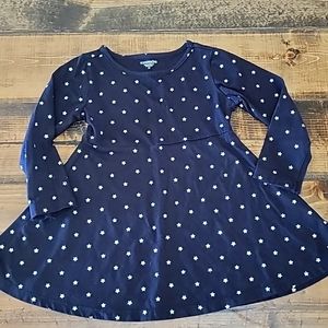 Black Star Skater Dress Girls 2T
